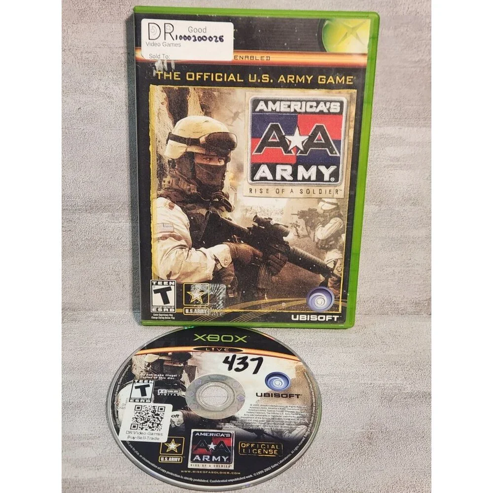 America's Army: Rise of a Soldier Good for Xbox